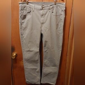 Levi's 501 Men's Original Fit 38×30 Straight Leg Button Fly Jeans Gray